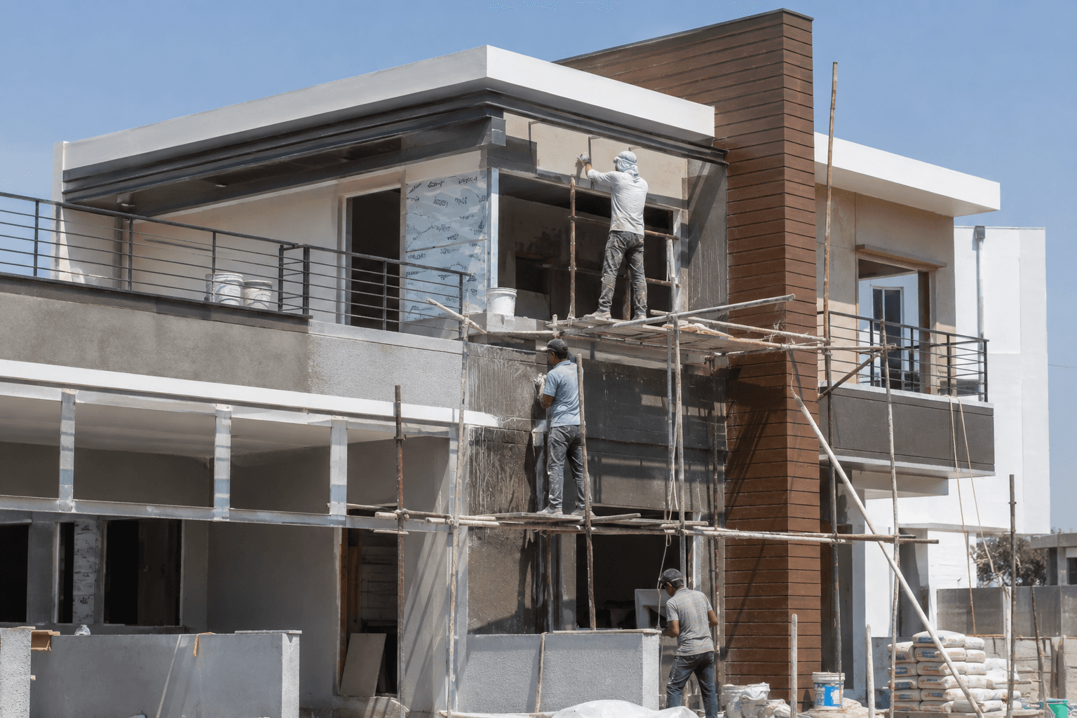 Exterior Finishing & Elevation