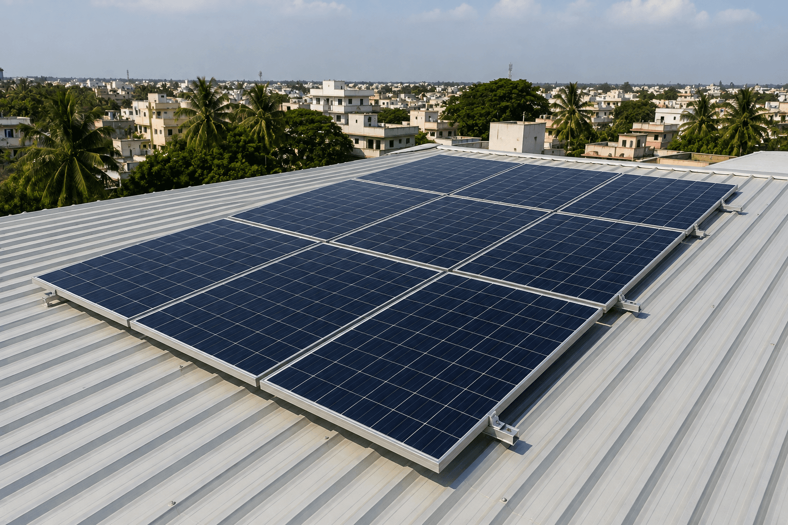 6kW On-Grid Rooftop